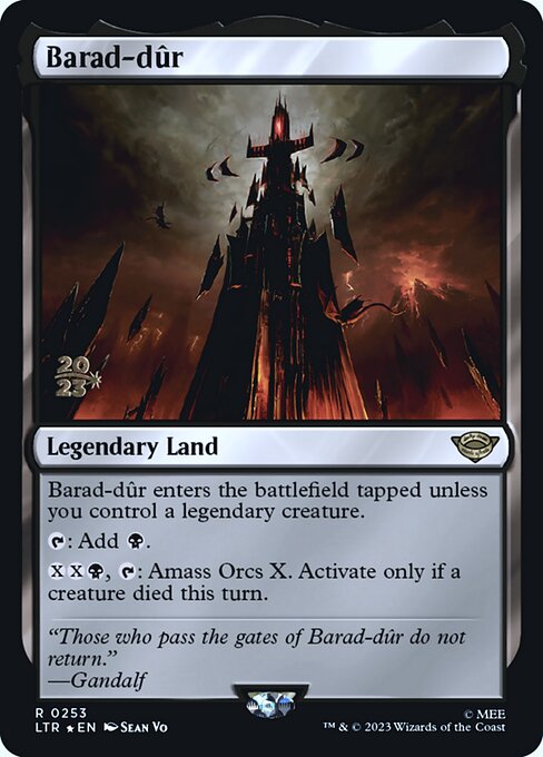 Barad-dûr from Tales of Middle-earth Promos