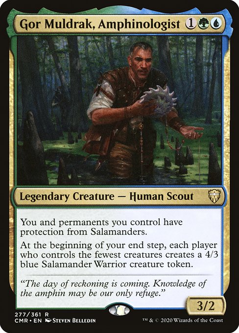Gor Muldrak, Amphinologist from Commander Legends