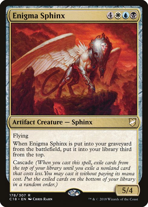 Enigma Sphinx highlighted card art