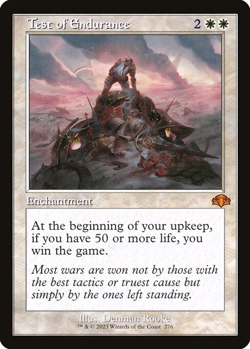 Test of Endurance from Dominaria Remastered