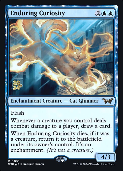 Enduring Curiosity highlighted card art