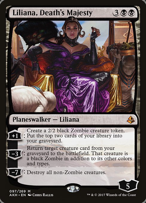 Liliana, Death's Majesty from Amonkhet