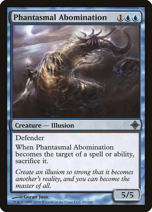 Phantasmal Abomination highlighted card art