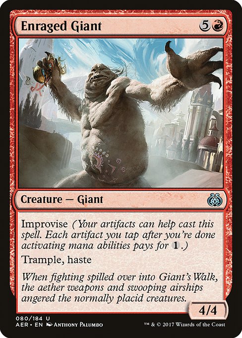 Enraged Giant from Aether Revolt