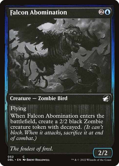 Falcon Abomination highlighted card art