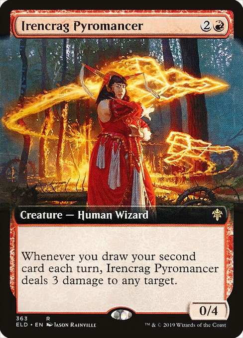 Irencrag Pyromancer from Throne of Eldraine