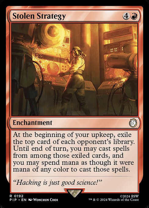 Stolen Strategy highlighted card art