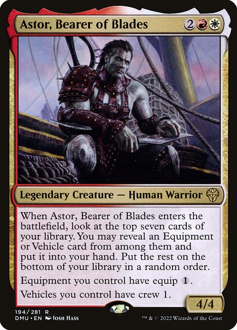 Astor, Bearer of Blades from Dominaria United