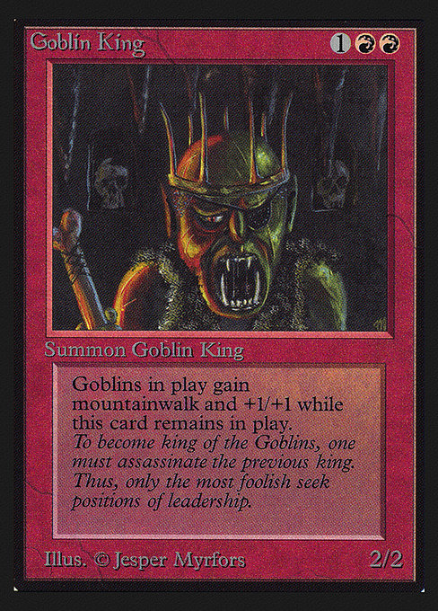 Goblin King from Collectors' Edition