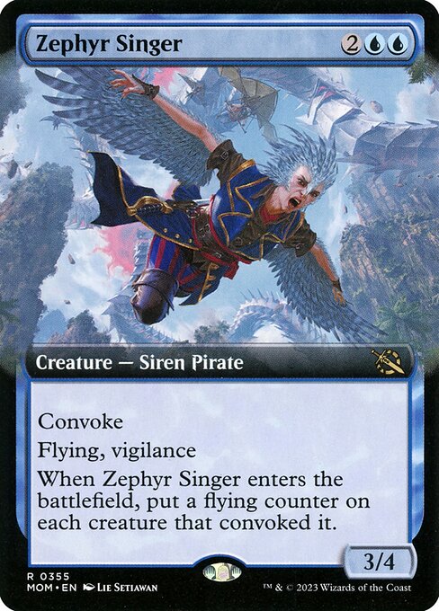 Zephyr Singer highlighted card art