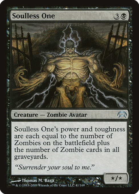 Soulless One highlighted card art