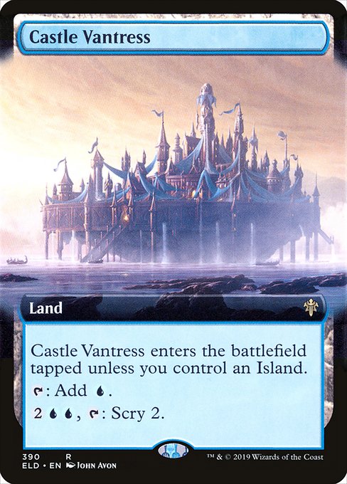 Castle Vantress from Throne of Eldraine