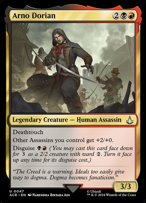 Arno Dorian highlighted card art