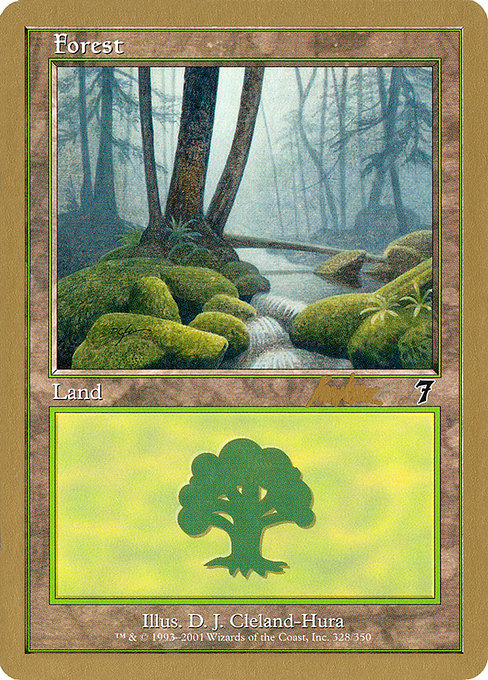 Forest from World Championship Decks 2002