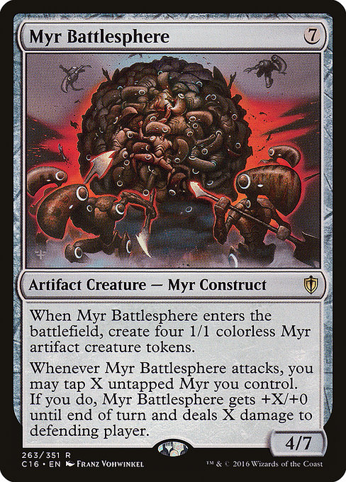 Myr Battlesphere from Commander 2016