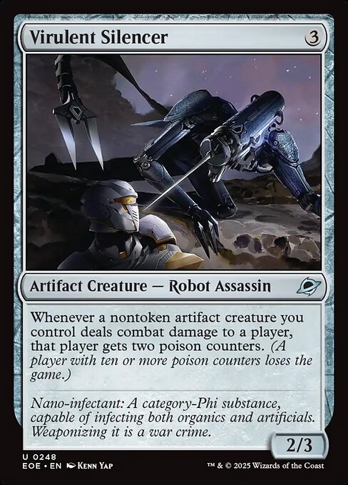 Virulent Silencer highlighted card art