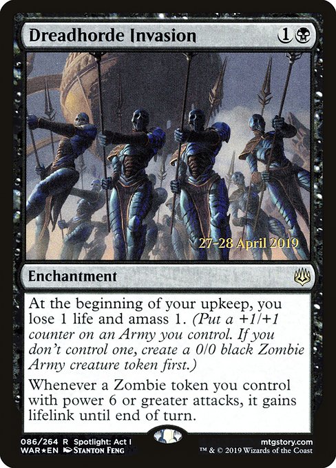 Dreadhorde Invasion from War of the Spark Promos