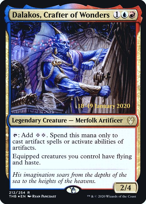 Dalakos, Crafter of Wonders from Theros Beyond Death Promos