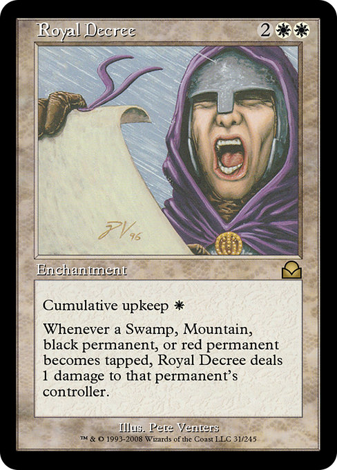 Royal Decree highlighted card art