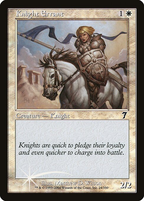 Knight Errant highlighted card art