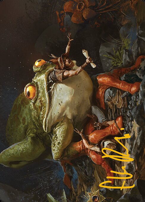 Rampant Frogantua // Rampant Frogantua highlighted card art