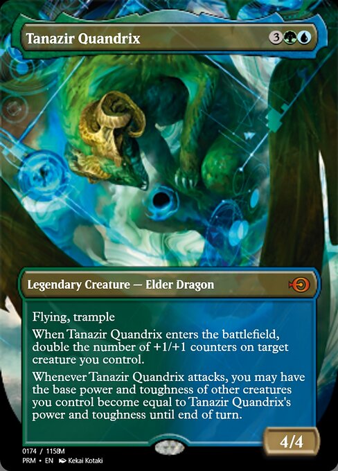 Tanazir Quandrix highlighted card art