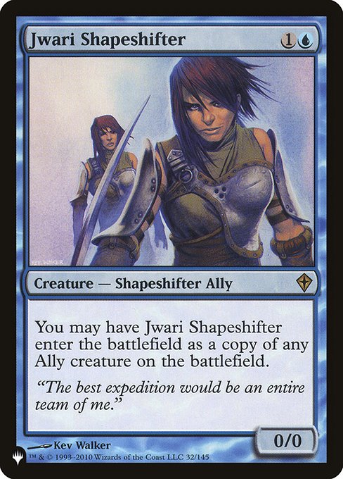 Jwari Shapeshifter highlighted card art