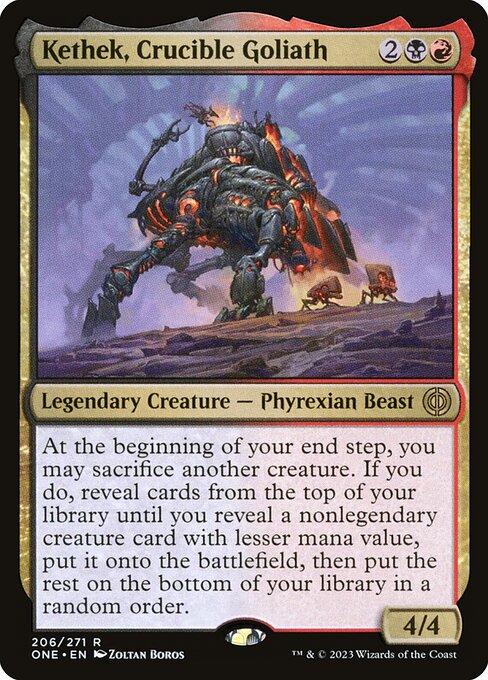 Kethek, Crucible Goliath from Phyrexia: All Will Be One