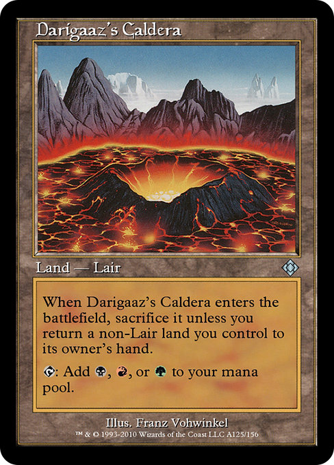 Darigaaz's Caldera from Magic Online Theme Decks