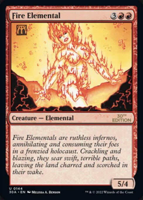 Fire Elemental from 30th Anniversary Edition