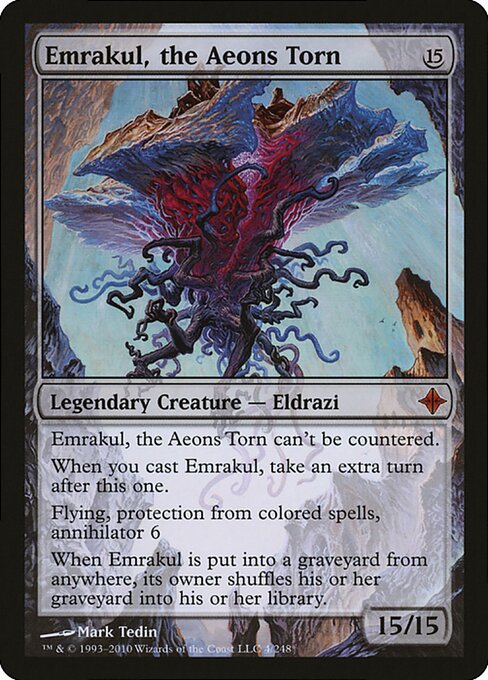 Emrakul, the Aeons Torn from Magic Player Rewards 2010