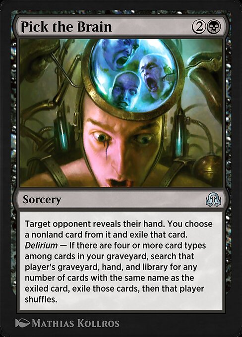 Pick the Brain highlighted card art