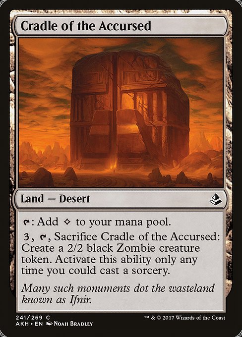 Cradle of the Accursed highlighted card art