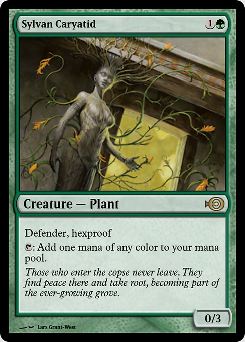 Sylvan Caryatid from Magic Online Promos