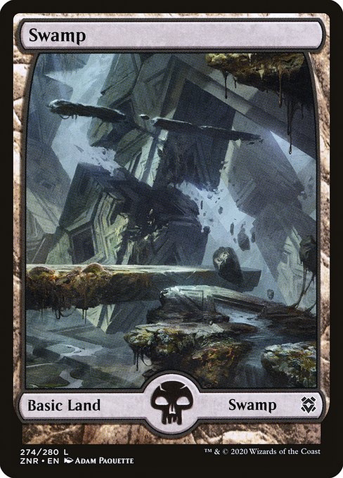 Swamp from Zendikar Rising