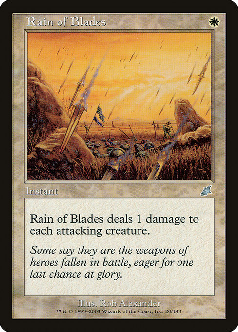Rain of Blades from Scourge