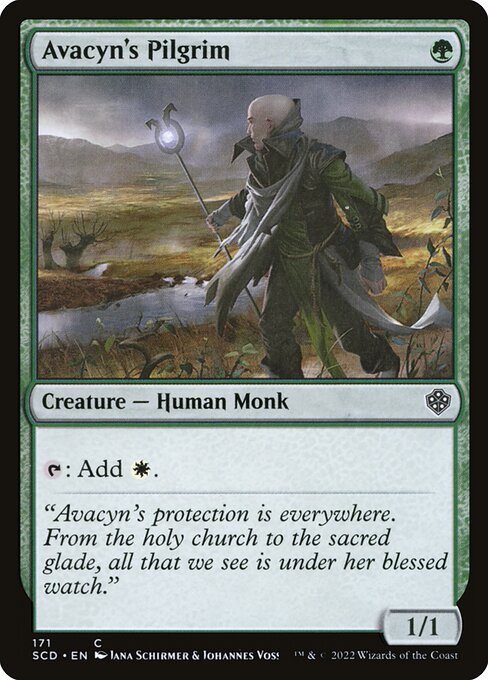 Avacyn's Pilgrim from Starter Commander Decks