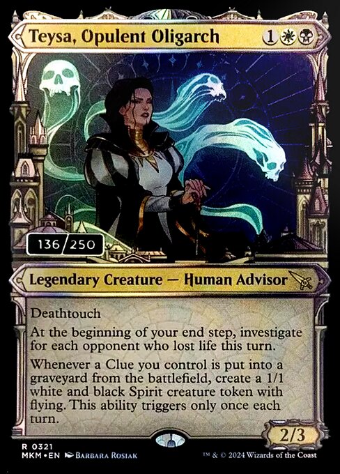 Teysa, Opulent Oligarch highlighted card art