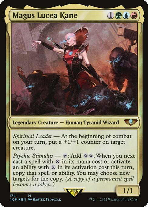 Magus Lucea Kane highlighted card art