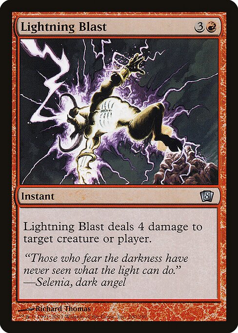 Lightning Blast from Eighth Edition