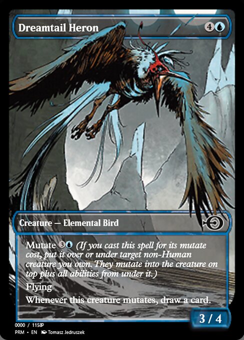 Dreamtail Heron from Magic Online Promos