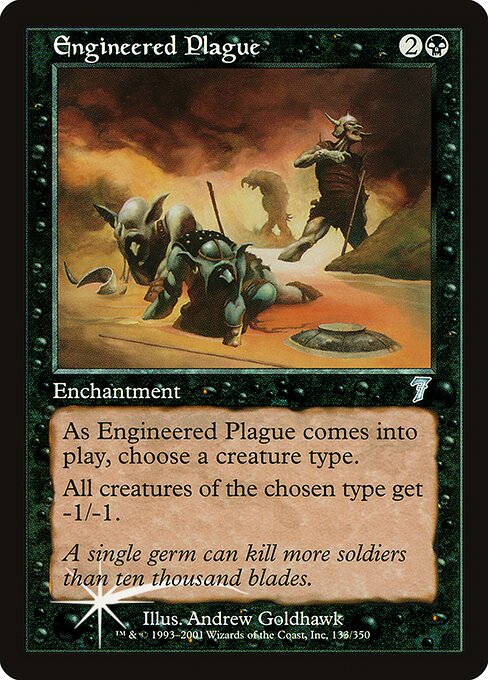 Engineered Plague from Seventh Edition