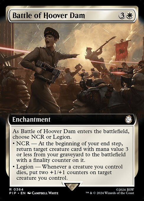 Battle of Hoover Dam highlighted card art