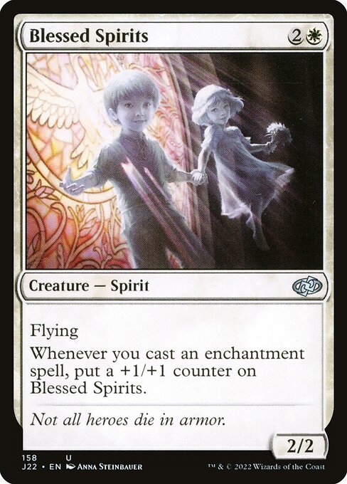 Blessed Spirits highlighted card art