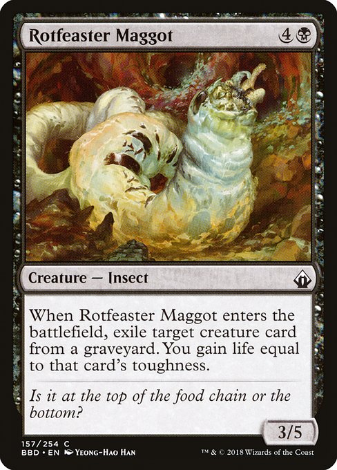 Rotfeaster Maggot from Battlebond
