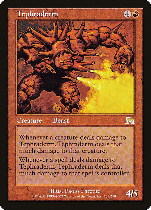 Tephraderm highlighted card art