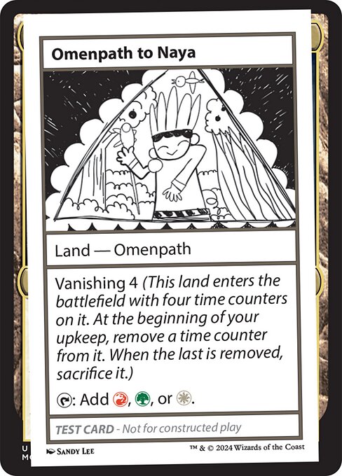 Omenpath to Naya highlighted card art