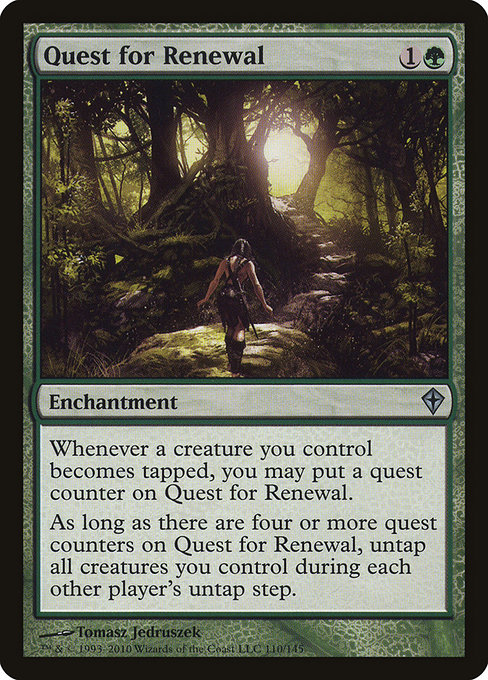 Quest for Renewal highlighted card art