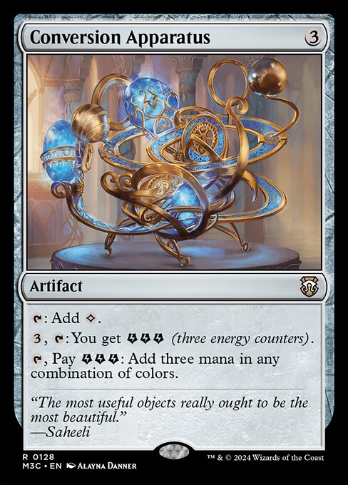 Conversion Apparatus highlighted card art