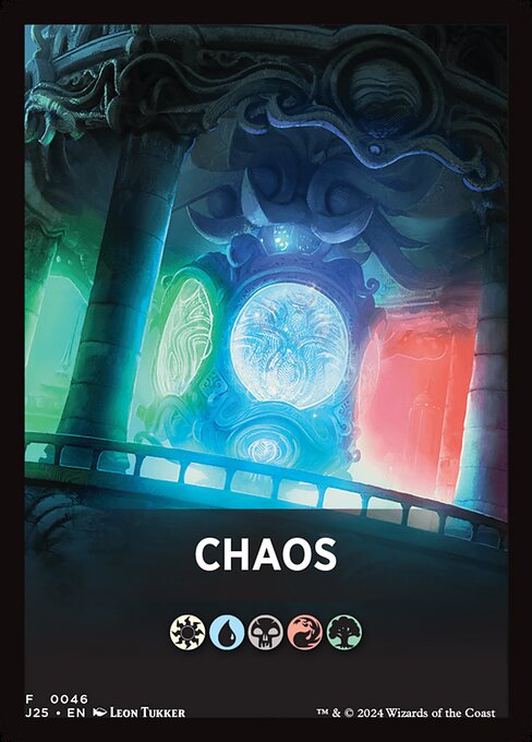 Chaos highlighted card art